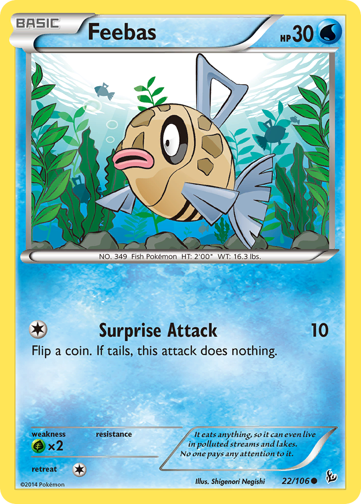 Feebas (22/106) [XY: Flashfire] | Exor Games Dartmouth