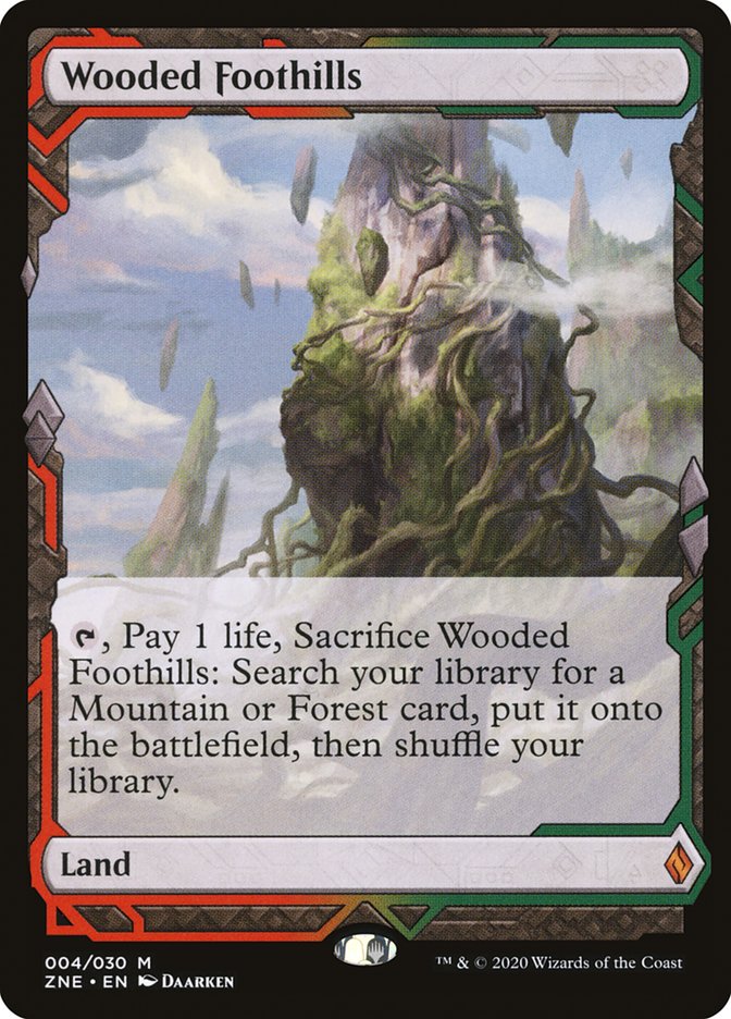 Wooded Foothills [Zendikar Rising Expeditions] | Exor Games Dartmouth