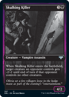 Skulking Killer [Innistrad: Double Feature] | Exor Games Dartmouth