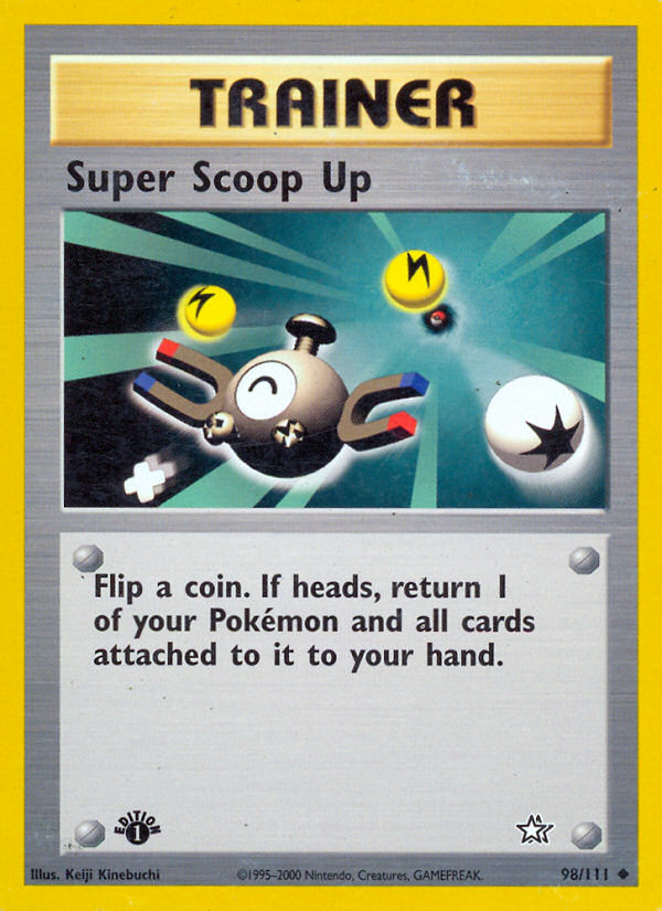 Super Scoop Up (98/111) [Neo Genesis 1st Edition] | Exor Games Dartmouth