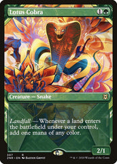 Lotus Cobra (Showcase) [Zendikar Rising] | Exor Games Dartmouth