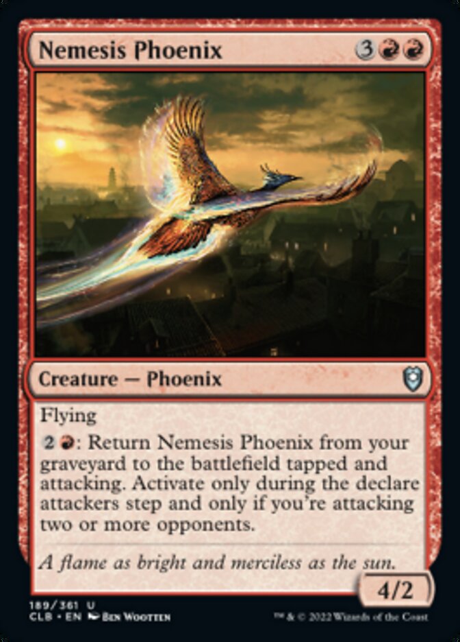 Nemesis Phoenix [Commander Legends: Battle for Baldur's Gate] | Exor Games Dartmouth