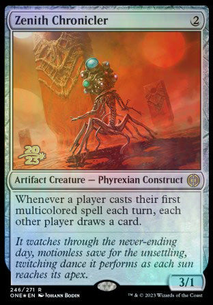 Zenith Chronicler [Phyrexia: All Will Be One Prerelease Promos] | Exor Games Dartmouth