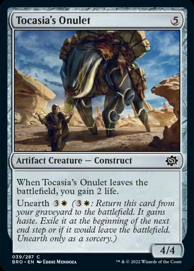 Tocasia's Onulet [The Brothers' War] | Exor Games Dartmouth