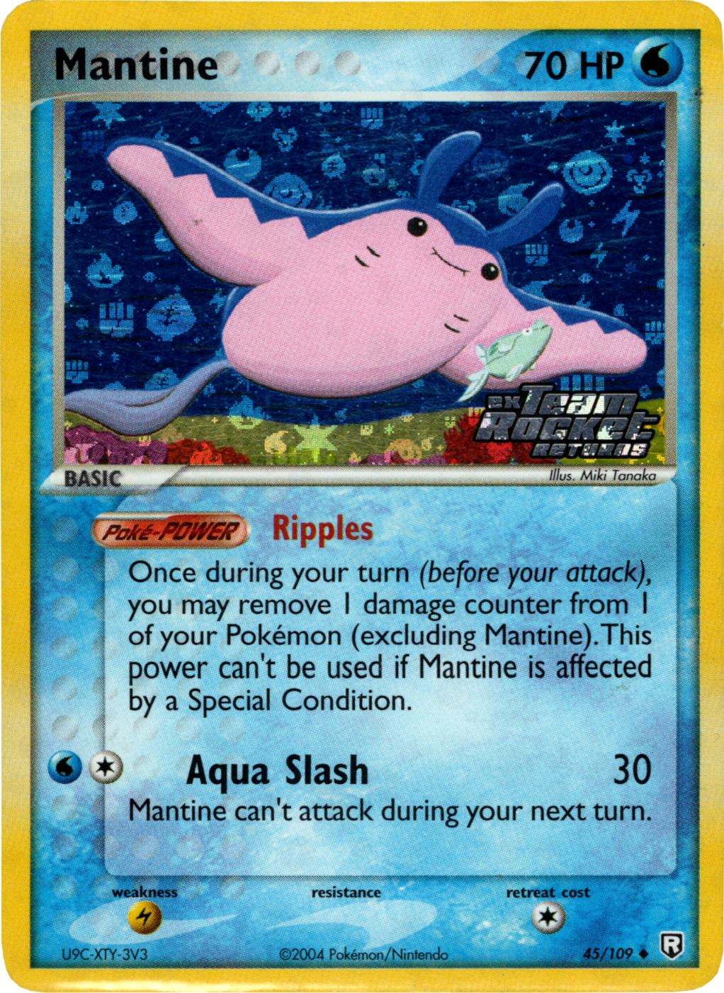 Mantine (45/109) (Stamped) [EX: Team Rocket Returns] | Exor Games Dartmouth