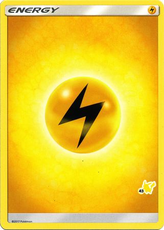 Lightning Energy (Pikachu Stamp #43) [Battle Academy 2020] | Exor Games Dartmouth