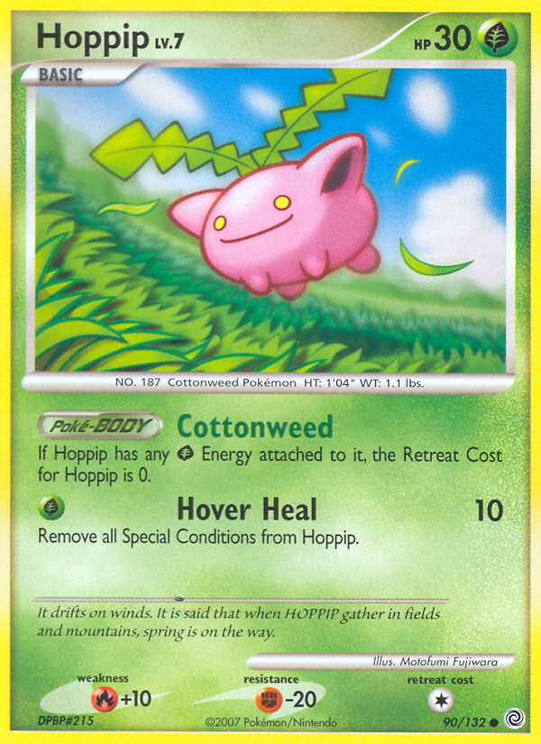 Hoppip (90/132) [Diamond & Pearl: Secret Wonders] | Exor Games Dartmouth