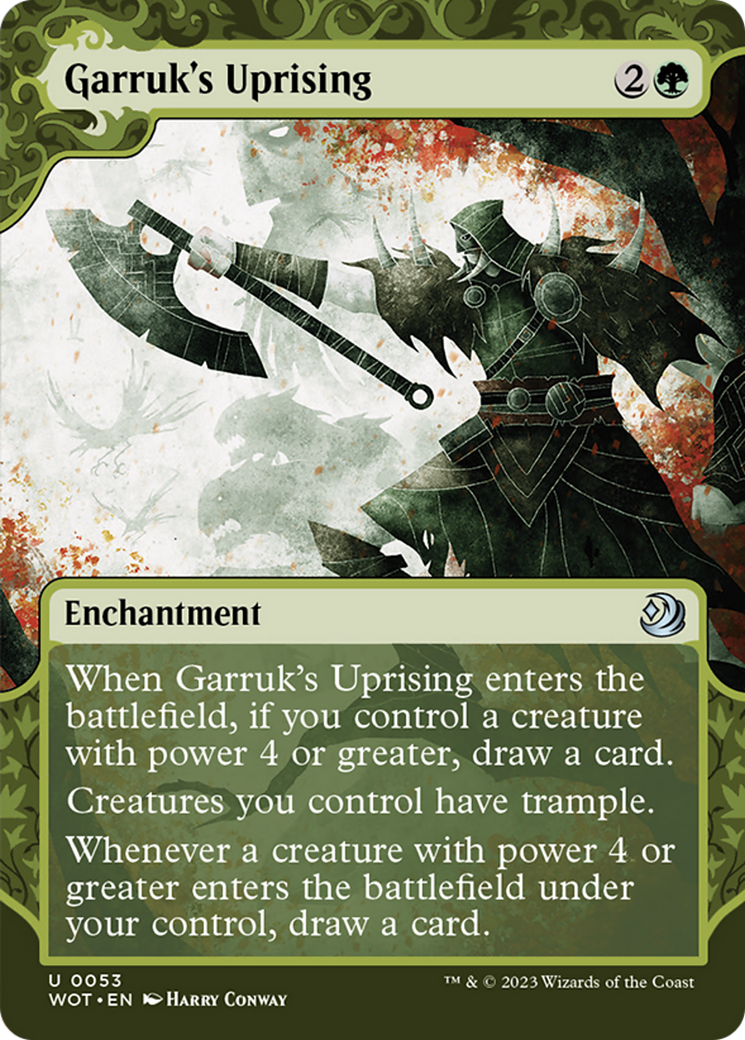 Garruk's Uprising [Wilds of Eldraine: Enchanting Tales] | Exor Games Dartmouth