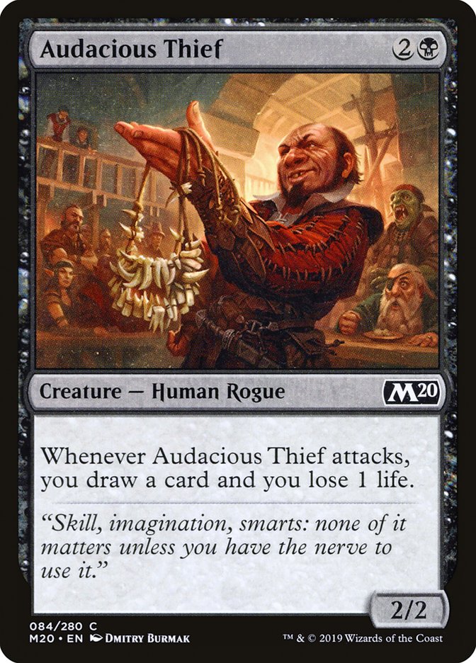 Audacious Thief [Core Set 2020] | Exor Games Dartmouth