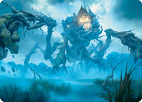 Creeping Inn Art Card [Innistrad: Midnight Hunt Art Series] | Exor Games Dartmouth