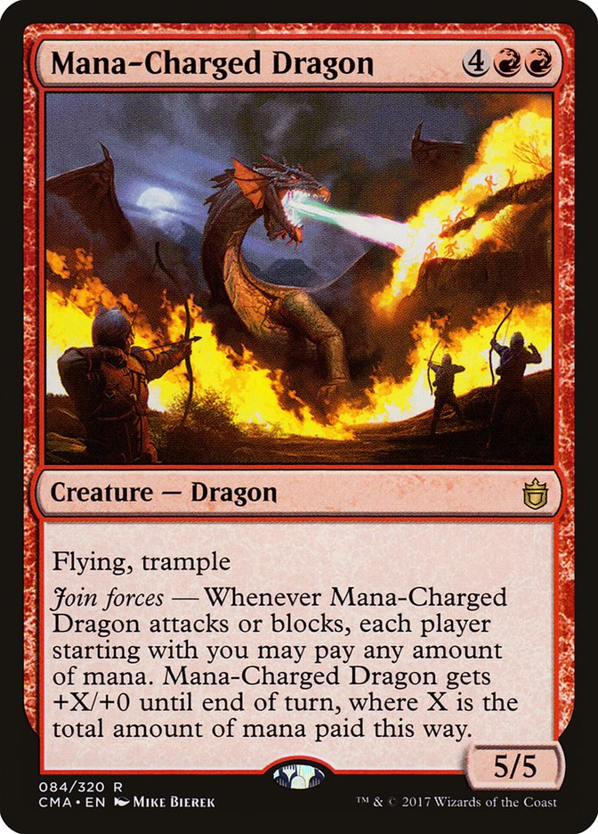 Mana-Charged Dragon [Commander Anthology] | Exor Games Dartmouth