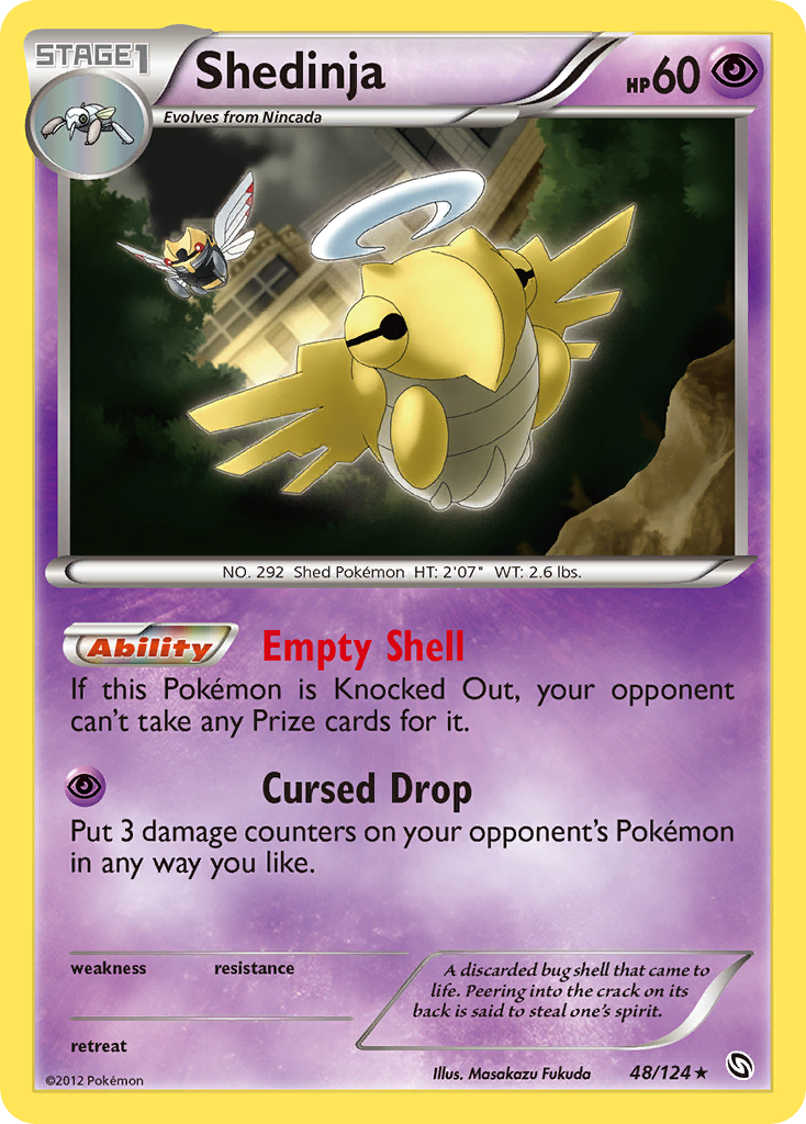 Shedinja (48/124) [Black & White: Dragons Exalted] | Exor Games Dartmouth