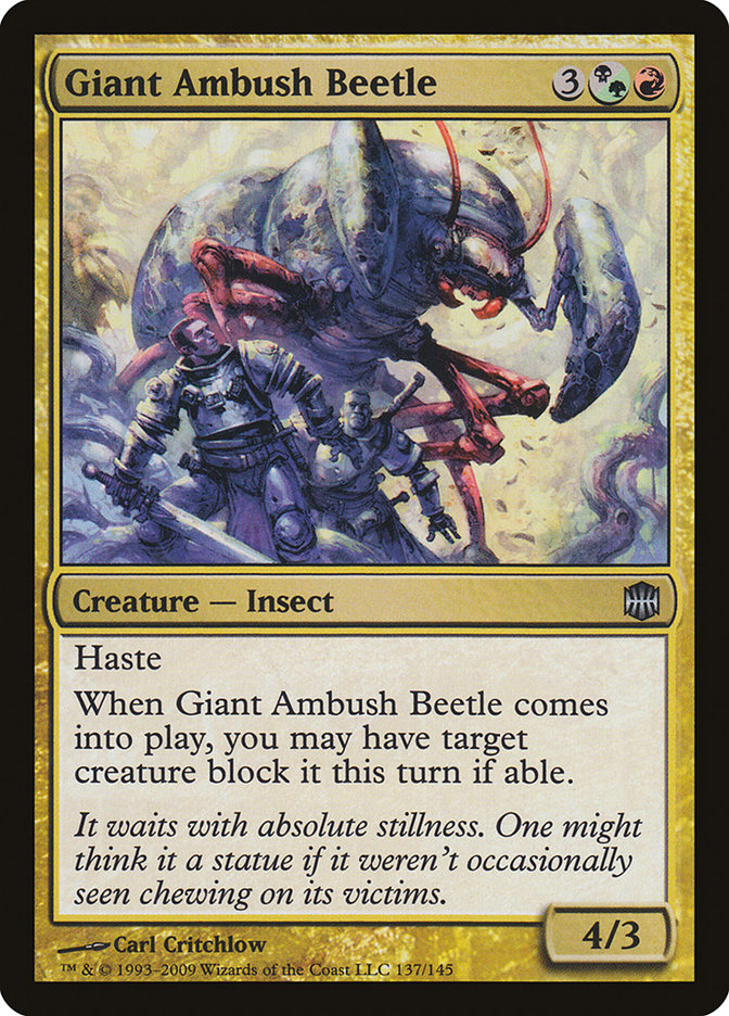 Giant Ambush Beetle [Alara Reborn] | Exor Games Dartmouth