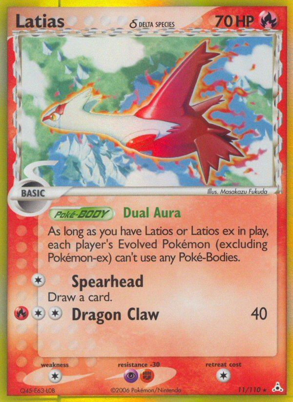 Latias (11/110) (Delta Species) [EX: Holon Phantoms] | Exor Games Dartmouth