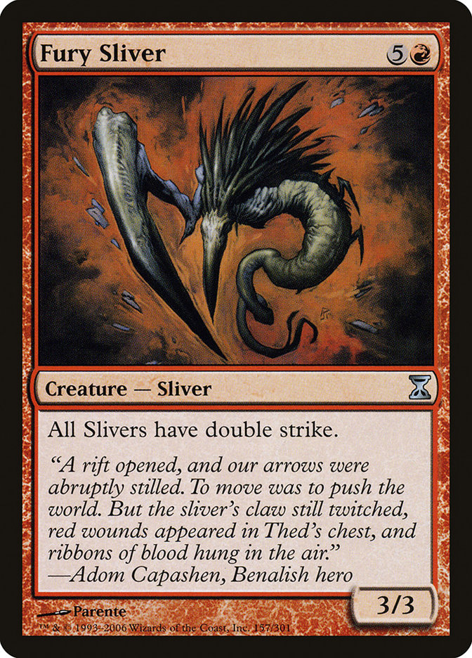 Fury Sliver [Time Spiral] | Exor Games Dartmouth