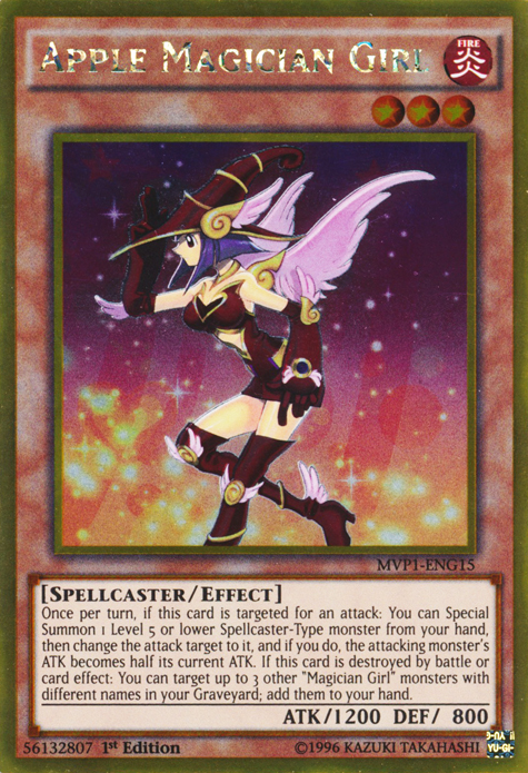 Apple Magician Girl [MVP1-ENG15] Gold Rare | Exor Games Dartmouth