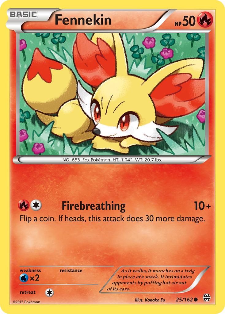 Fennekin (25/162) [XY: BREAKthrough] | Exor Games Dartmouth