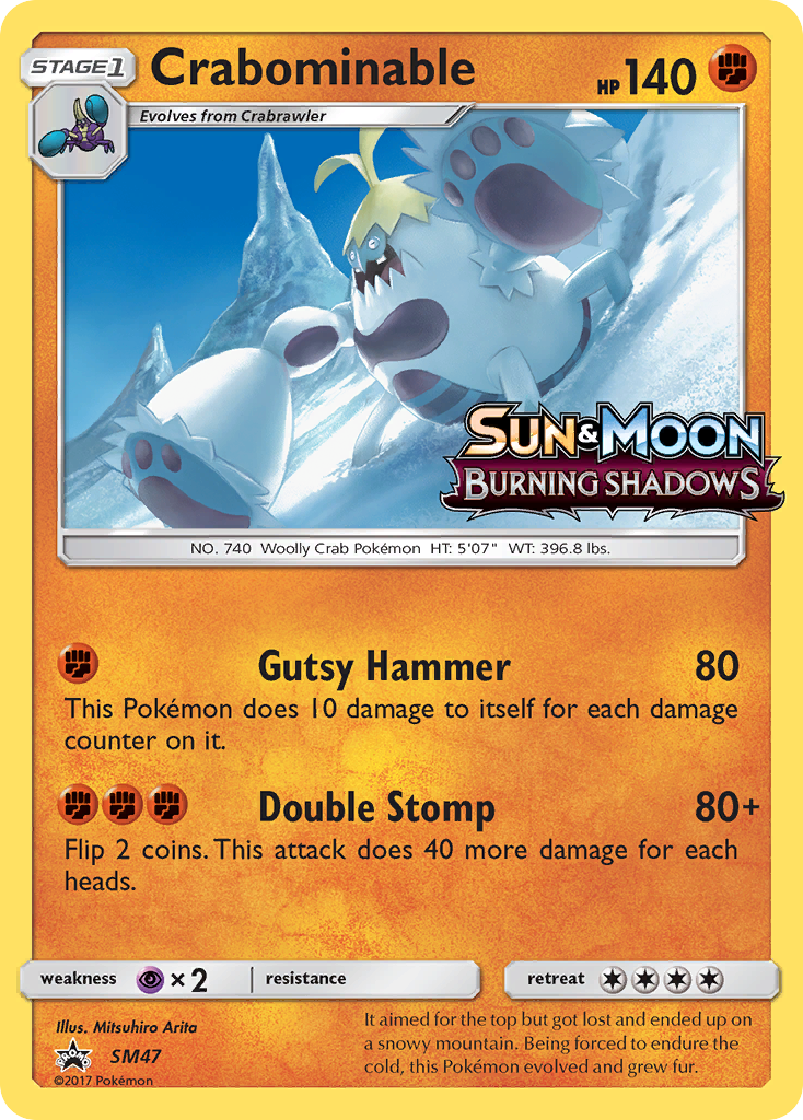 Crabominable (SM47) [Sun & Moon: Black Star Promos] | Exor Games Dartmouth