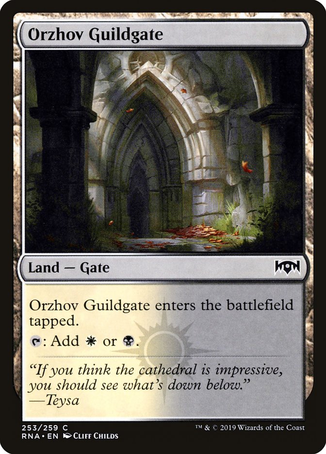 Orzhov Guildgate (253/259) [Ravnica Allegiance] | Exor Games Dartmouth