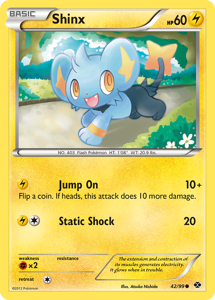 Shinx (42/99) [Black & White: Next Destinies] | Exor Games Dartmouth