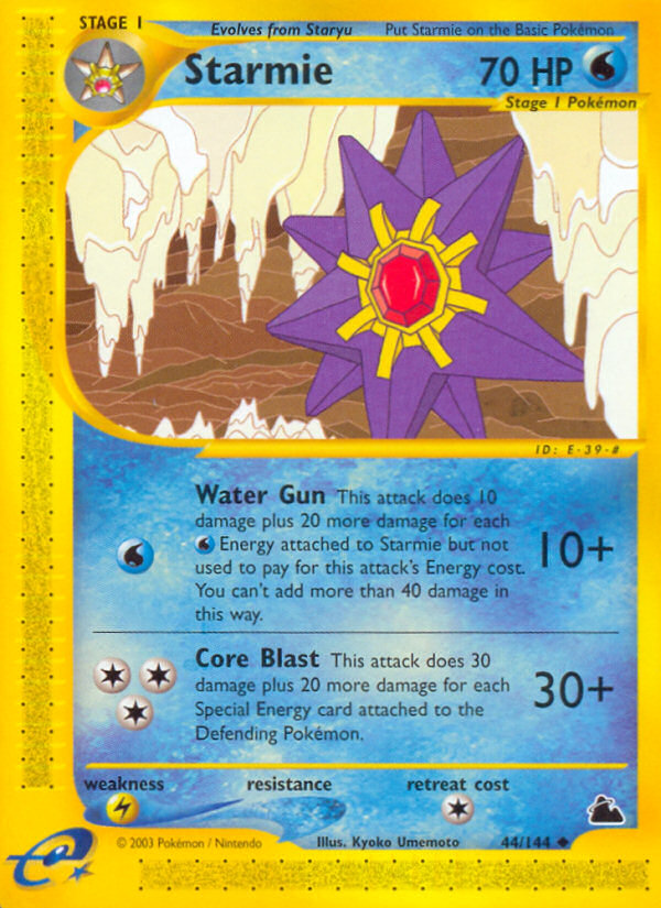 Starmie (44/144) [Skyridge] | Exor Games Dartmouth