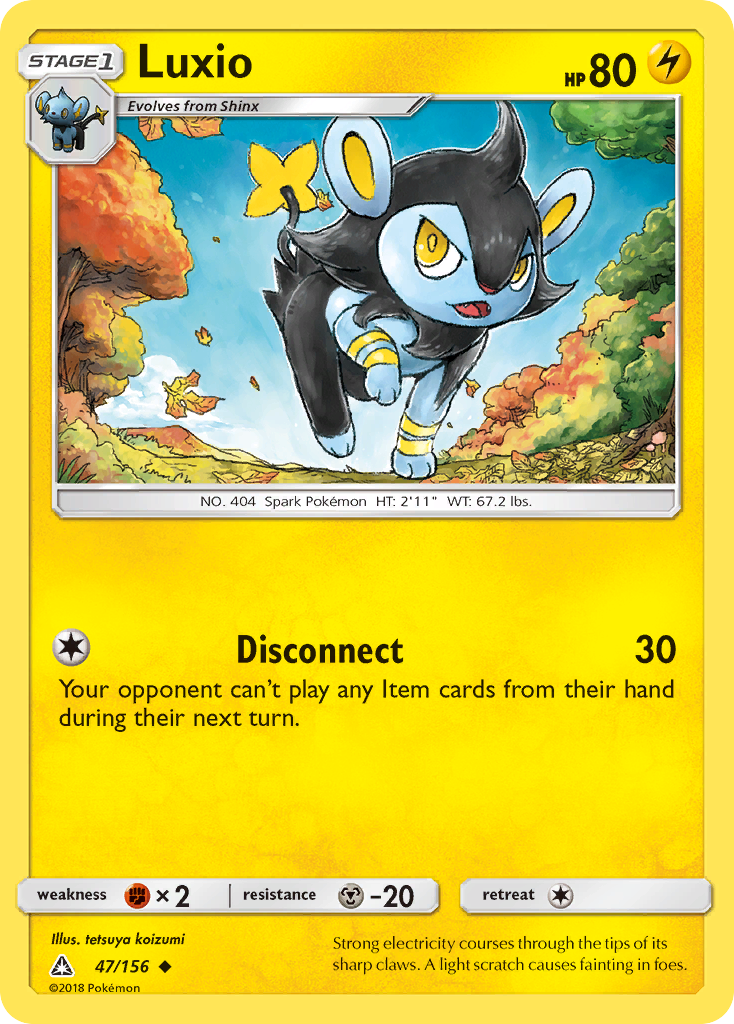 Luxio (47/156) [Sun & Moon: Ultra Prism] | Exor Games Dartmouth