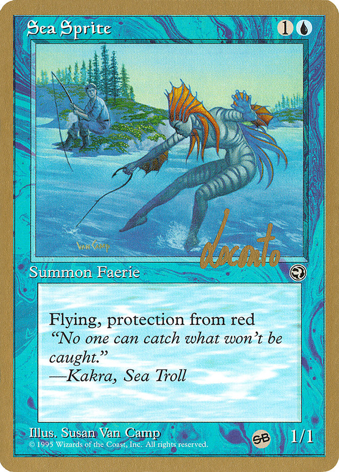 Sea Sprite (Michael Loconto) (SB) [Pro Tour Collector Set] | Exor Games Dartmouth