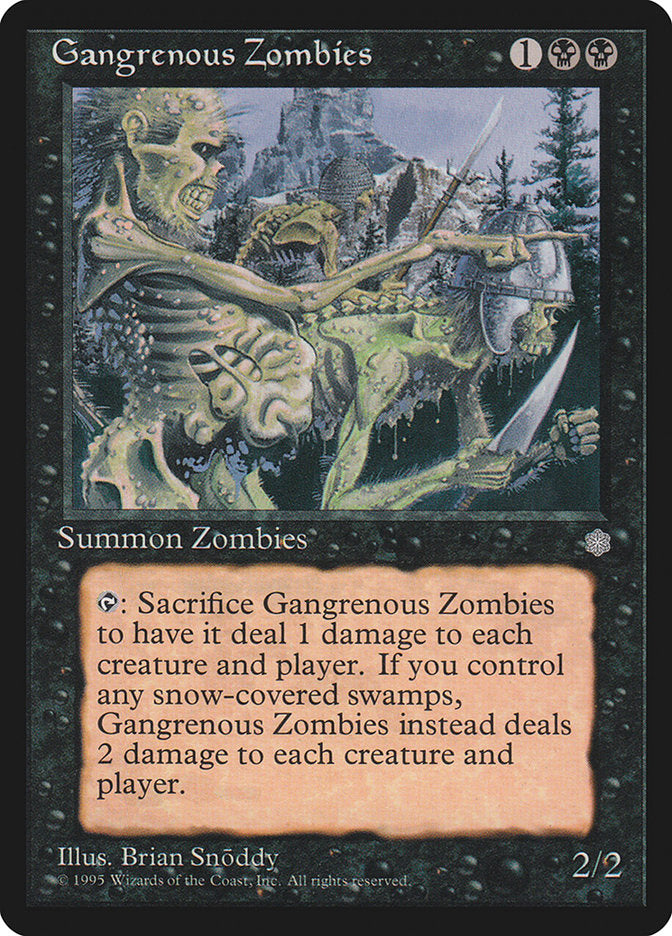 Gangrenous Zombies [Ice Age] | Exor Games Dartmouth