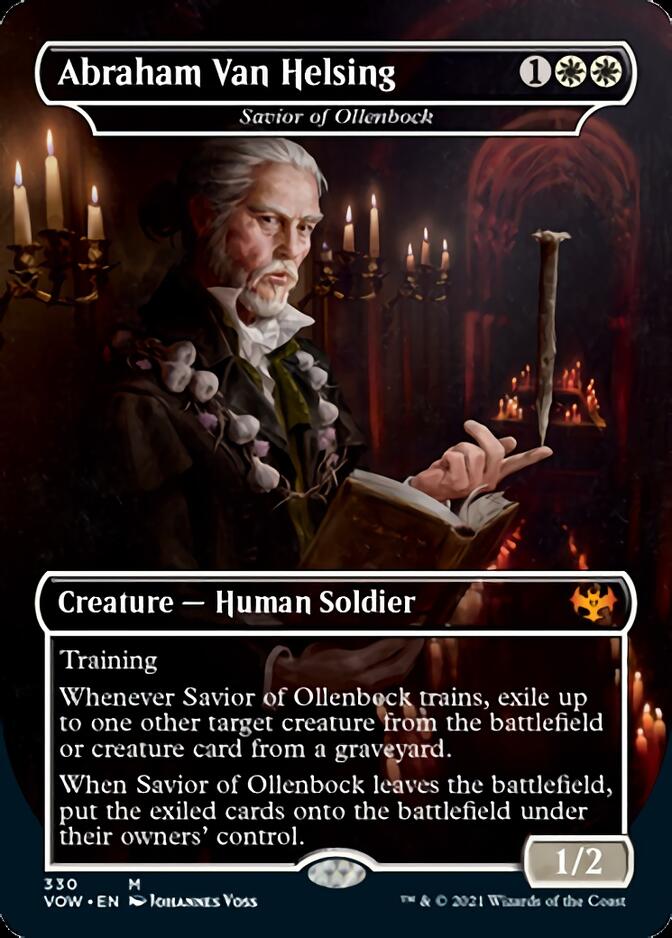 Savior of Ollenbock - Abraham Van Helsing [Innistrad: Crimson Vow] | Exor Games Dartmouth