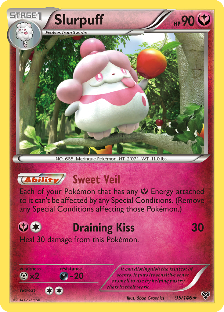 Slurpuff (95/146) [XY: Base Set] | Exor Games Dartmouth