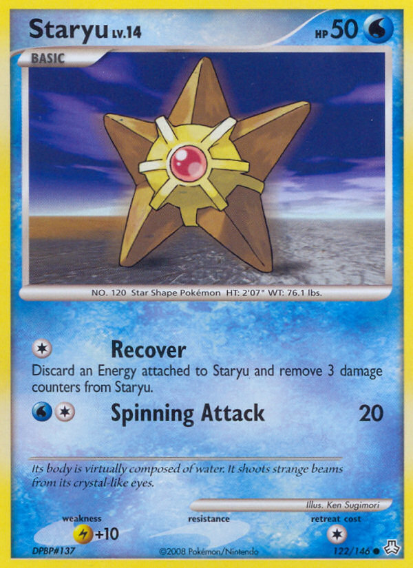 Staryu (122/146) [Diamond & Pearl: Legends Awakened] | Exor Games Dartmouth