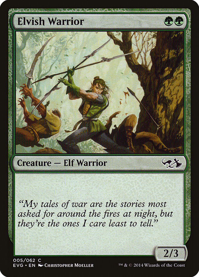 Elvish Warrior (Elves vs. Goblins) [Duel Decks Anthology] | Exor Games Dartmouth