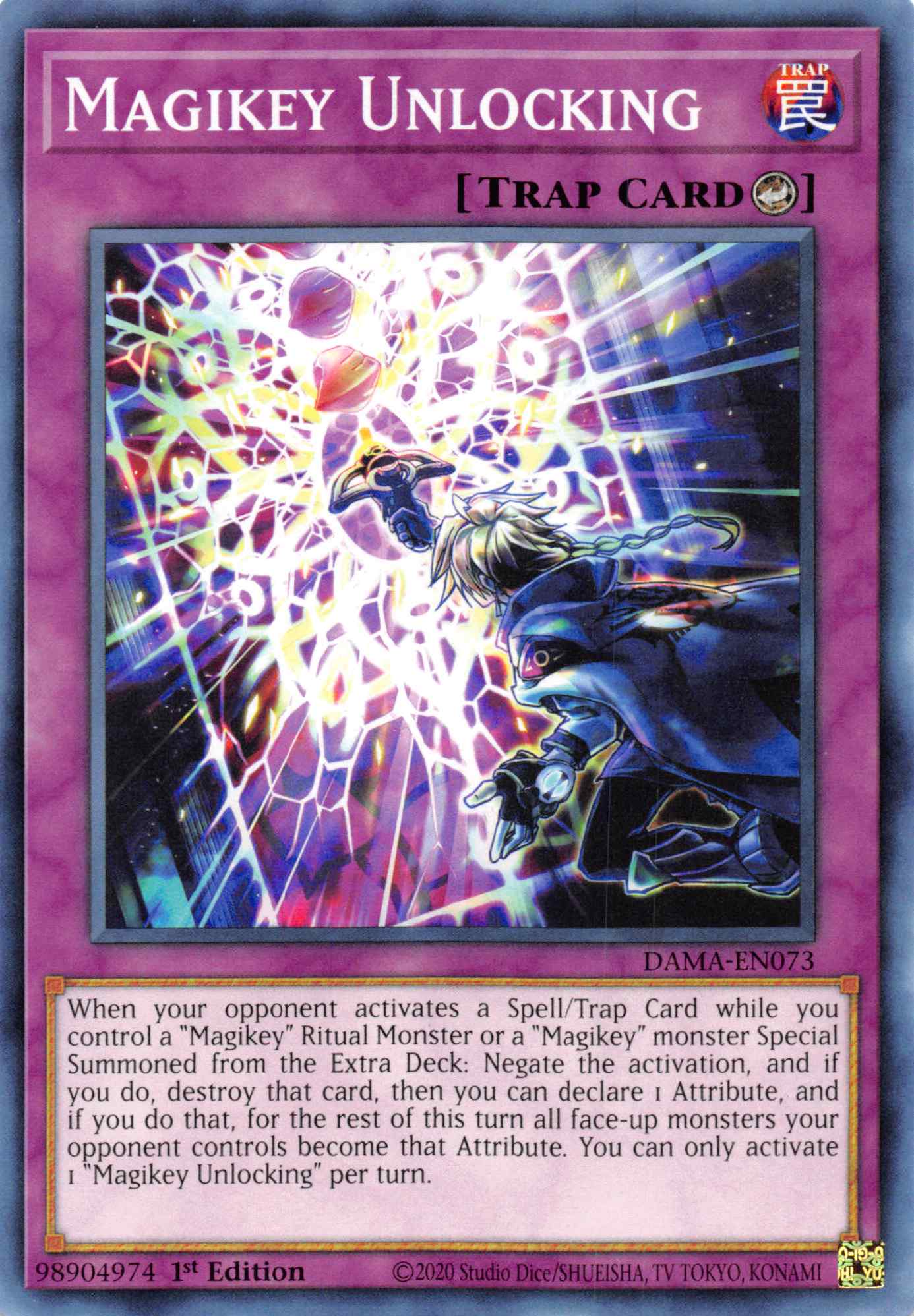 Magikey Unlocking [DAMA-EN073] Common | Exor Games Dartmouth