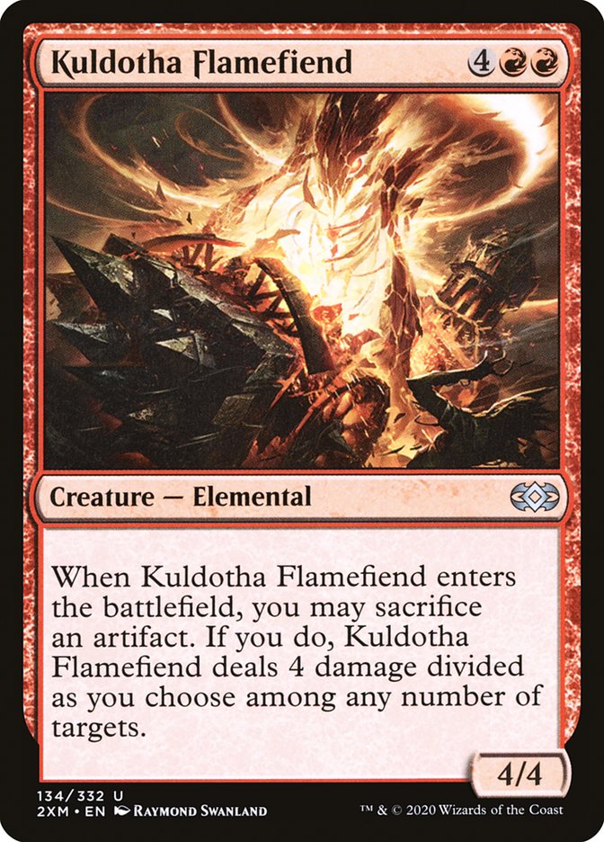 Kuldotha Flamefiend [Double Masters] | Exor Games Dartmouth