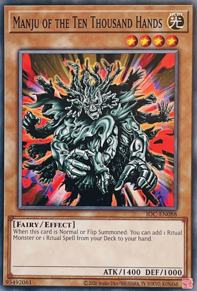 Manju of the Ten Thousand Hands (25th Anniversary) [IOC-EN088] Common | Exor Games Dartmouth
