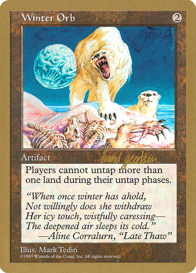 Winter Orb (Svend Geertsen) [World Championship Decks 1997] | Exor Games Dartmouth