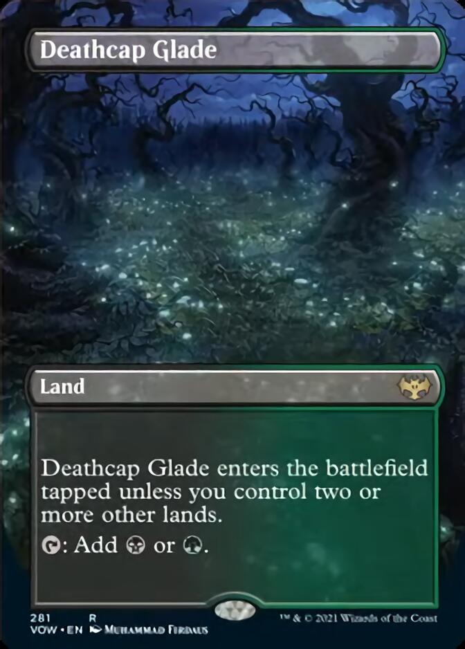 Deathcap Glade (Borderless) [Innistrad: Crimson Vow] | Exor Games Dartmouth