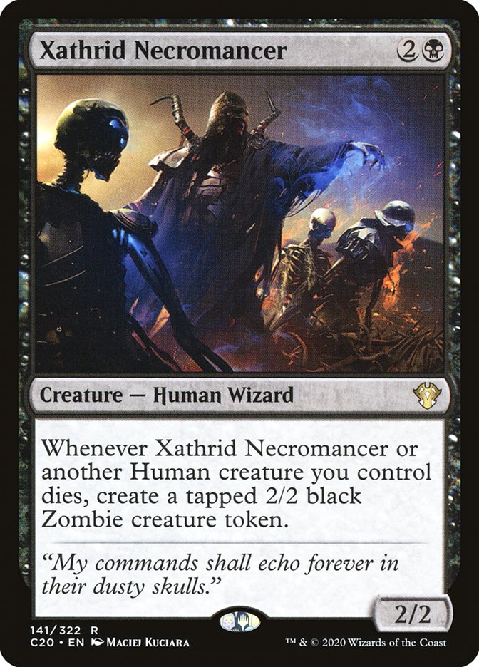 Xathrid Necromancer [Commander 2020] | Exor Games Dartmouth