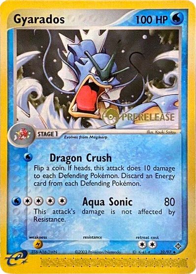 Gyarados (32/97) (Prerelease Promo) [EX: Dragon] | Exor Games Dartmouth