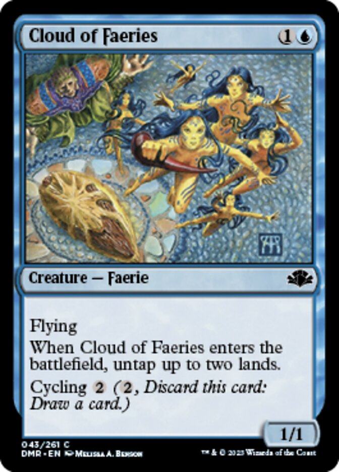 Cloud of Faeries [Dominaria Remastered] | Exor Games Dartmouth