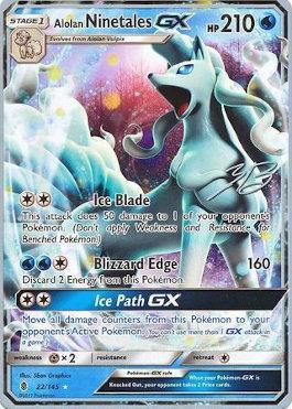 Alolan Ninetales GX (22/145) (Ice Path FTW - Zachary Bokhari) [World Championships 2017] | Exor Games Dartmouth