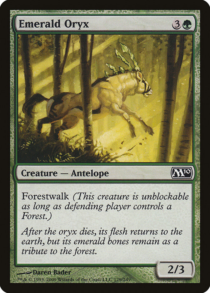 Emerald Oryx [Magic 2010] | Exor Games Dartmouth