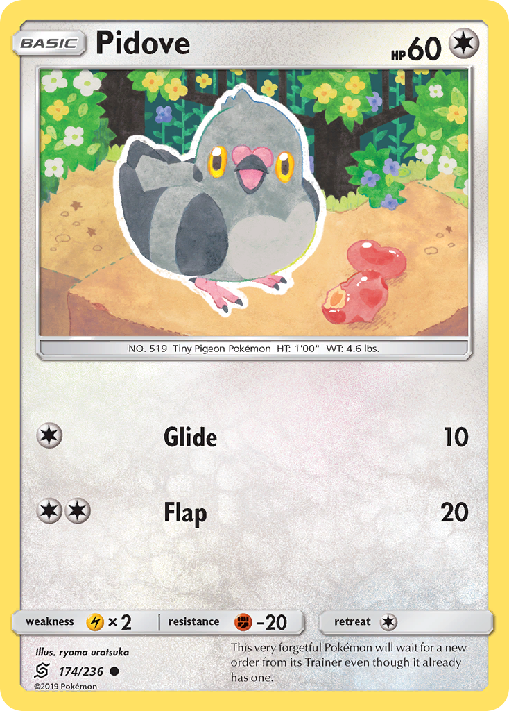 Pidove (174/236) [Sun & Moon: Unified Minds] | Exor Games Dartmouth