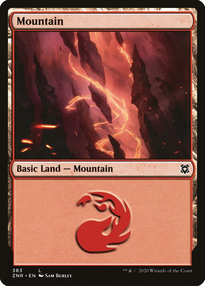 Mountain (383) [Zendikar Rising] | Exor Games Dartmouth