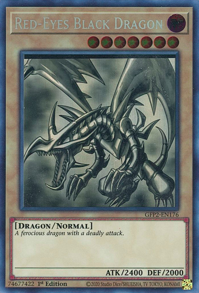 Red-Eyes Black Dragon [GFP2-EN176] Ghost Rare | Exor Games Dartmouth