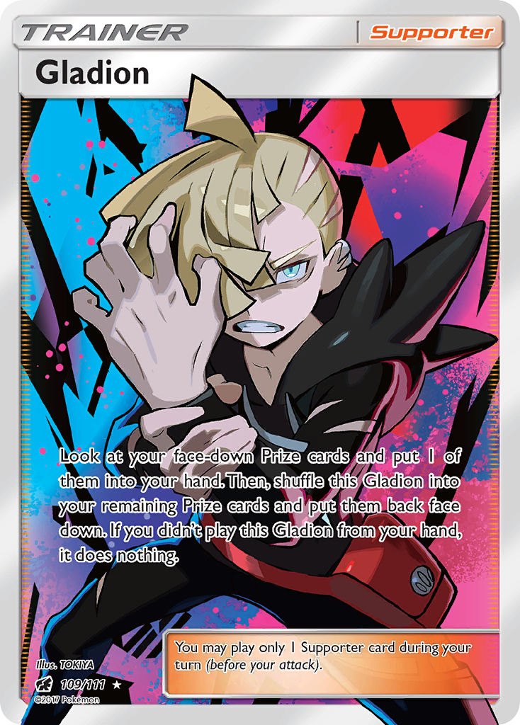 Gladion (109/111) [Sun & Moon: Crimson Invasion] | Exor Games Dartmouth