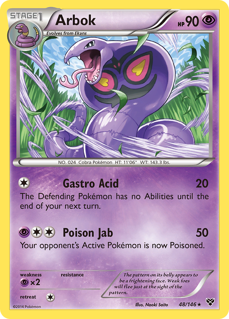 Arbok (48/146) [XY: Base Set] | Exor Games Dartmouth