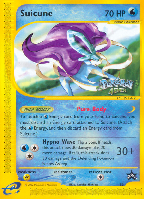 Suicune (53) [Wizards of the Coast: Black Star Promos] | Exor Games Dartmouth