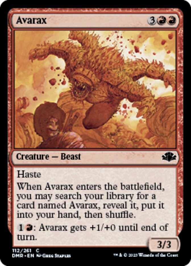 Avarax [Dominaria Remastered] | Exor Games Dartmouth