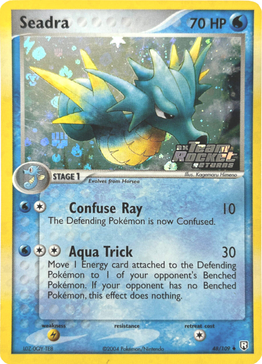 Seadra (48/109) (Stamped) [EX: Team Rocket Returns] | Exor Games Dartmouth